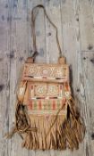 Tribal Art - A hand made Native American Navajo bag