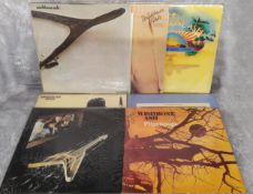 Wishbone Ash vinyl LPs including Wishbone Ash gatefold, MCA Records Rainbow label MCG 3507;