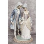 Lladro 'Walk in Versailles' no. 5004 39cms high