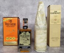 A The Glenlivet 12 Year Old Single Malt Whisky, wrapped & boxed; The Wild Geese Limited Edition