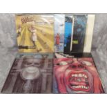 Emerson, Lake & Palmer, Brain Salad Surgery, foldout sleeve, large foldout poster with lyrics,