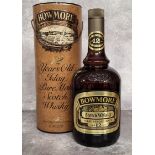 A bottle of Bowmore 12 Year Old Islay Pure Malt Scotch Whisky, 1980's bottling, 1 litre, 43% vol. in