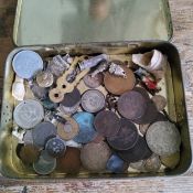 Metal Detector Finds - interesting collection of Roman and later bronze and silver coinage and