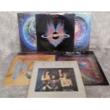 Journey vinyl LPs including Look into the Future, CBS 32102; Next Columbia PC 34311 (some rubbing to