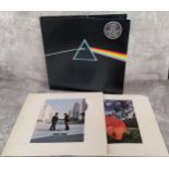 A Pink Floyd, Wish You were Here, First Issue, Harvest SHVL 814, inner sleeve 3 die-cut corners,