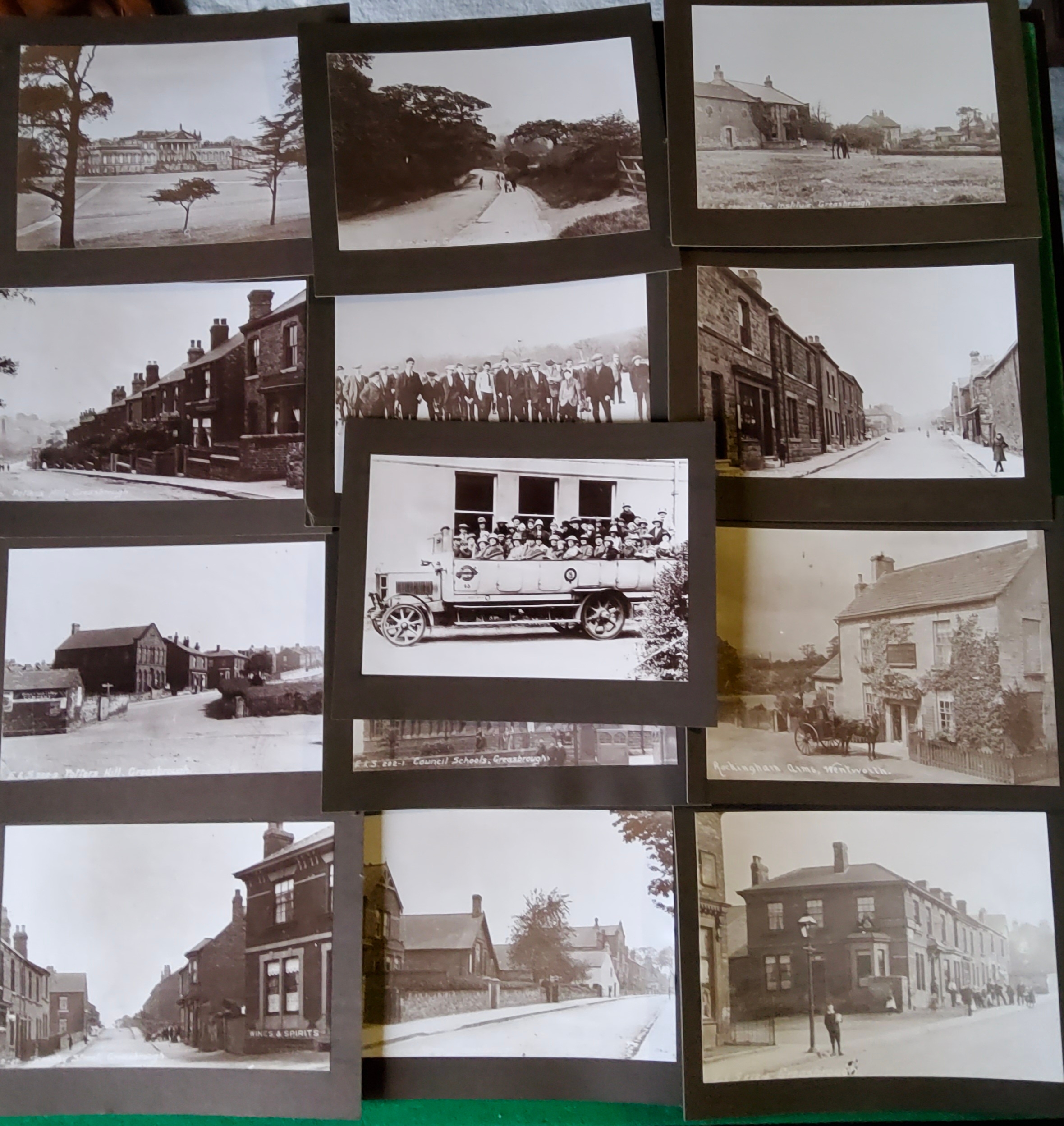 Photography - Greasbrough, South Yorkshire related black and white photographs of Edwardian