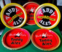 Breweriana & Advertisement - Samuel Smith's Taddy Ales serving trays