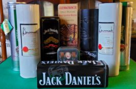 Whisky - Single Speyside Malt tin; Jack Daniel's; Glenmorangie 10 year; Whythe & Mackay special