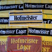 Breweriana - Vintage Hofmeister bar towels.