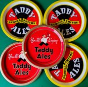 Five Samuel Smith TADDY ALES serving trays by Reginald Corfield Ltd.