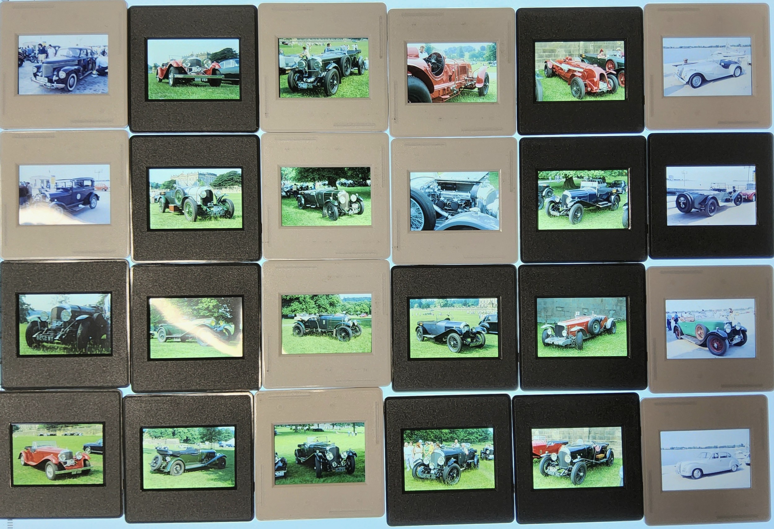 An interesting archive of over 100 colour slides of mainly Steam Engines and 1930's Bentleys - Image 4 of 5