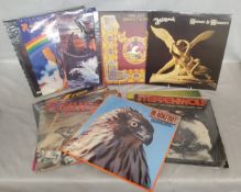 Vinyl Lps including Dio (2) ‎Holy Diver, Vertigo VERS 5, VERS 5 A// 1 ∇ 420 W 1 15; Rainbow