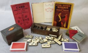 Card Fortune Telling by C. Thorpe published by W. Foulsham & Co., Ltd; After Dinner Sleights and