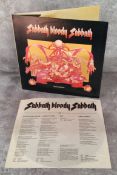 Black Sabbath - Sabbath Bloody Sabbath Gatefold, WWA Records, WWA 005, silver label, matt gatefold