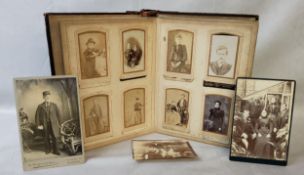 Photography- A Victorian photograph album c.1880 Provenance: From the estate of a family