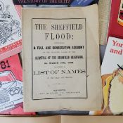 Sheffield Related Ephemera - A Victorian The Sheffield Flood: a full consecutive account c.1864