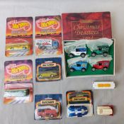 India issue by LEO Mattel Goodyear Tires HighWay Hauler, silver chassis, blue cab, white