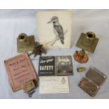 Boxes & Objects - A 19th century steel workers photoraph, most likely of Sheffield steelworkers in