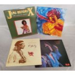 Jimi Hendrix vinyl Lp's including The Jimi Hendrix Concerts gatefold (French), Mediamotion 301.