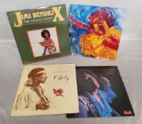 Jimi Hendrix vinyl Lp's including The Jimi Hendrix Concerts gatefold (French), Mediamotion 301.