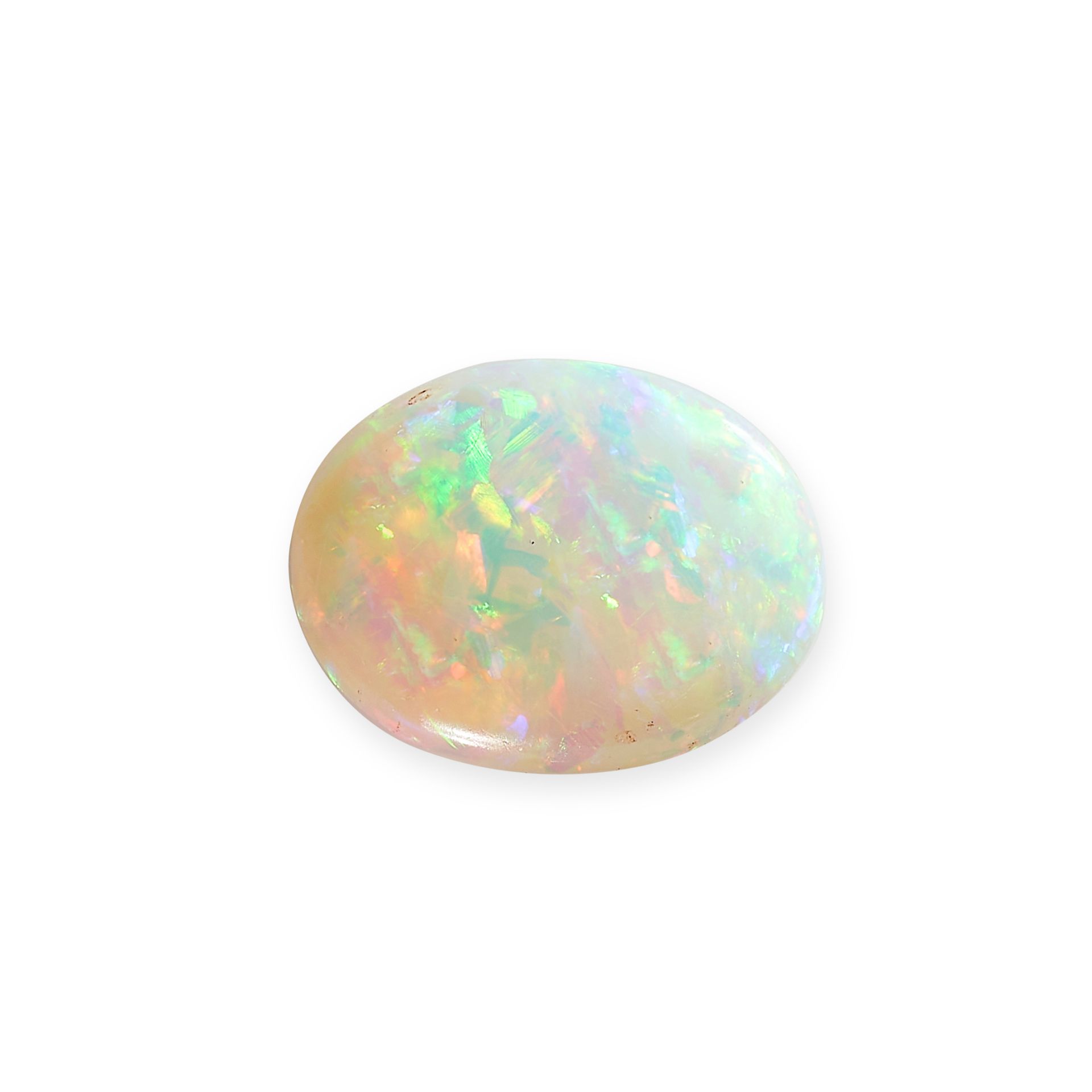 AN UNMOUNTED OPAL cabochon cut, 0.90 carats.