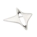 GEORG JENSEN, A VINTAGE BROOCH in silver, designed by Henning Koppel, design number 339, post-1945