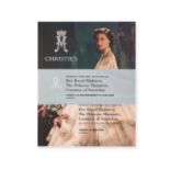 A CHRISTIE'S CATALOGUE - PROPERTY FROM THE COLLECTION OF HER ROYAL HIGHNESS THE PRINCESS MARGARET,