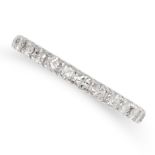 A DIAMOND ETERNITY RING the band set with round brilliant cut diamonds totalling 1.10 carats, no