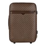 LOUIS VUITTON, A PEGASE DAMIER EBENE SUITCASE