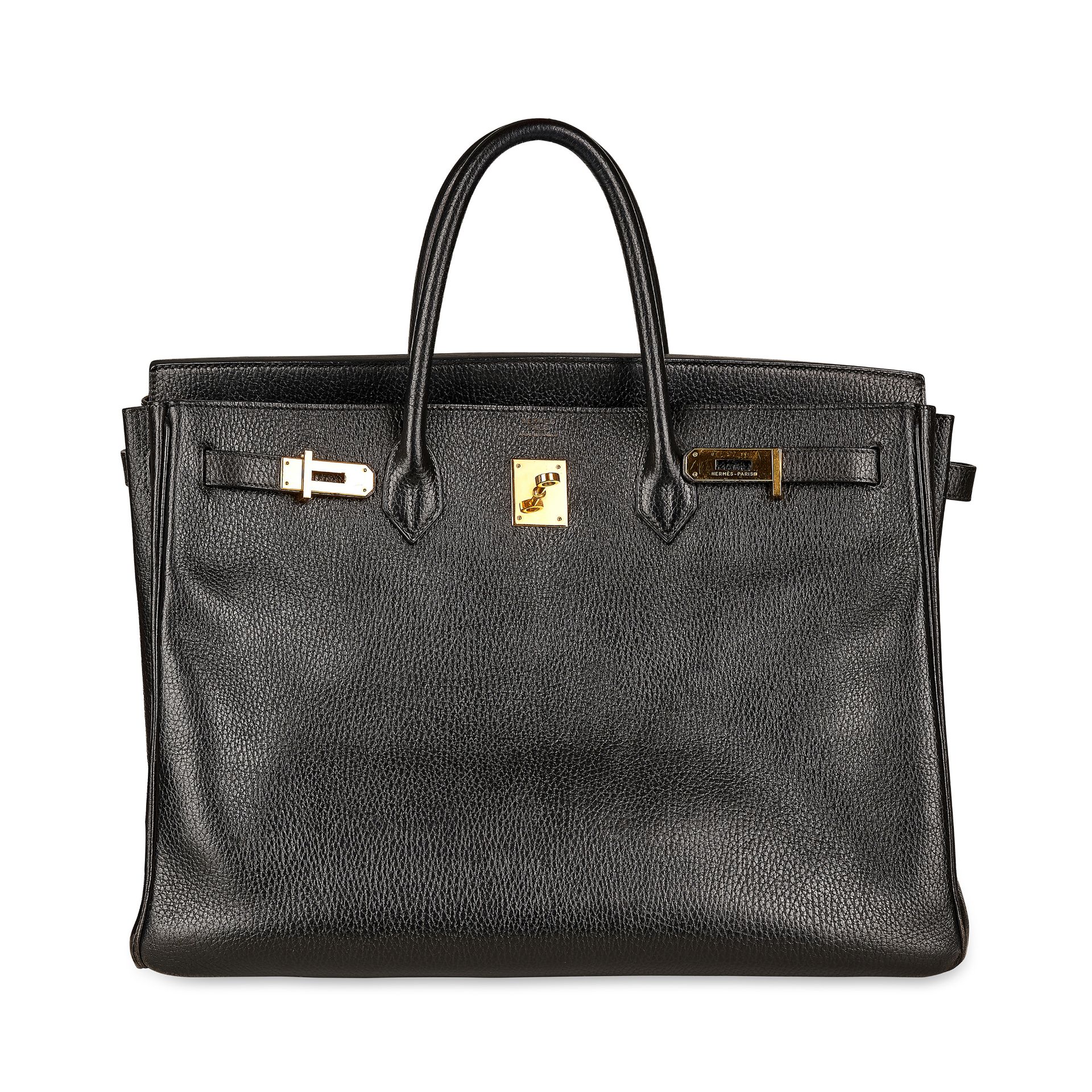 HERMES, A BLACK BIRKIN 40, circa 1985 - Image 3 of 7