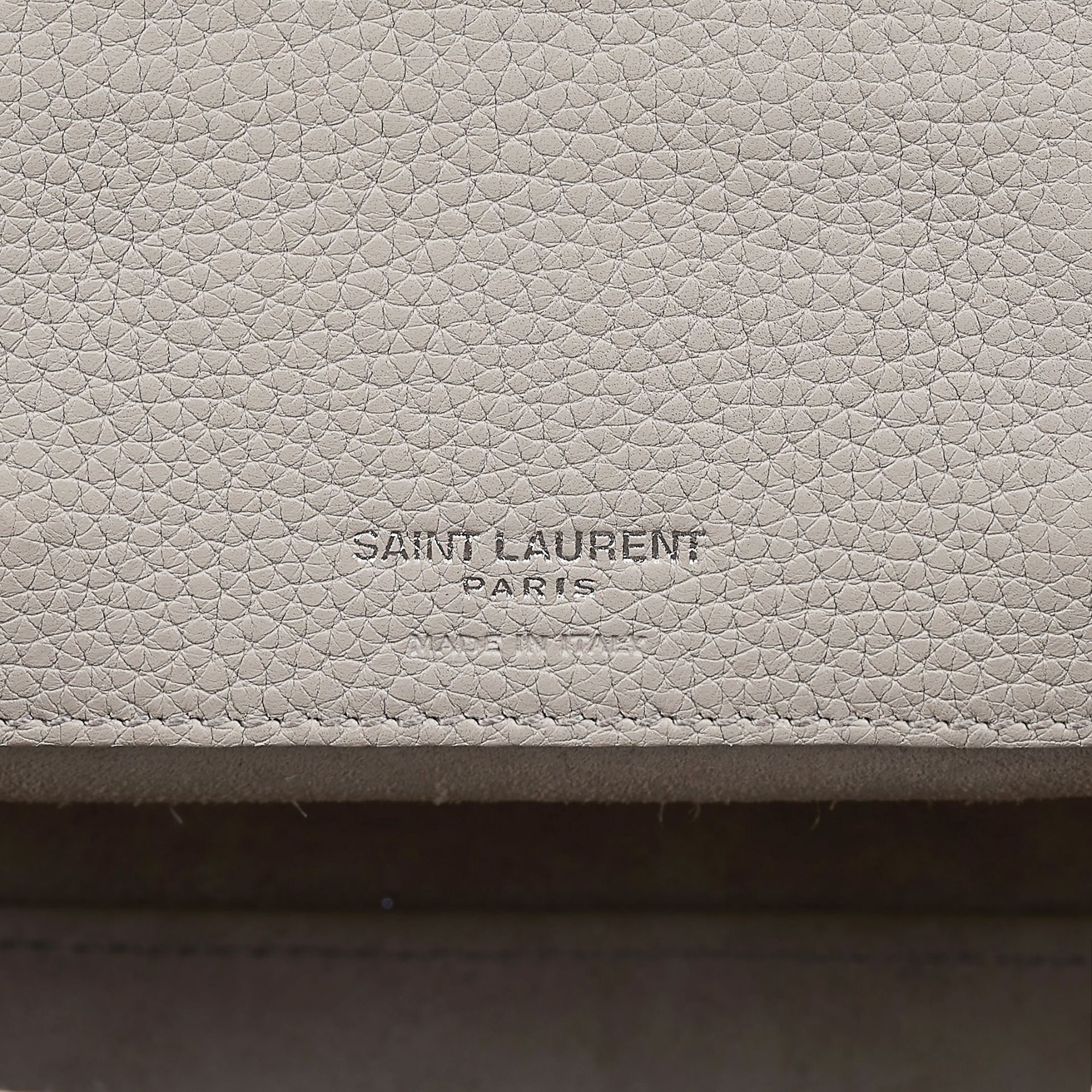 SAINT LAURENT, A GREY NANO SAC DE JOUR SUPPLE BAG - Bild 4 aus 6