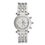CHOPARD, AN IMPERIALE CHRONOGRAPH WRISTWATCH in stainless steel, model reference 37/8210-33, whit...