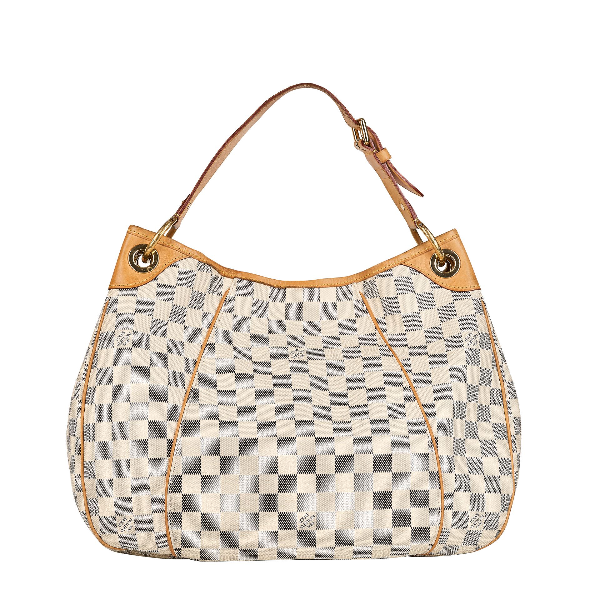 LOUIS VUITTON, A DAMIER AZUR CANVAS GALLERIA PM SHOULDER BAG - Bild 3 aus 6