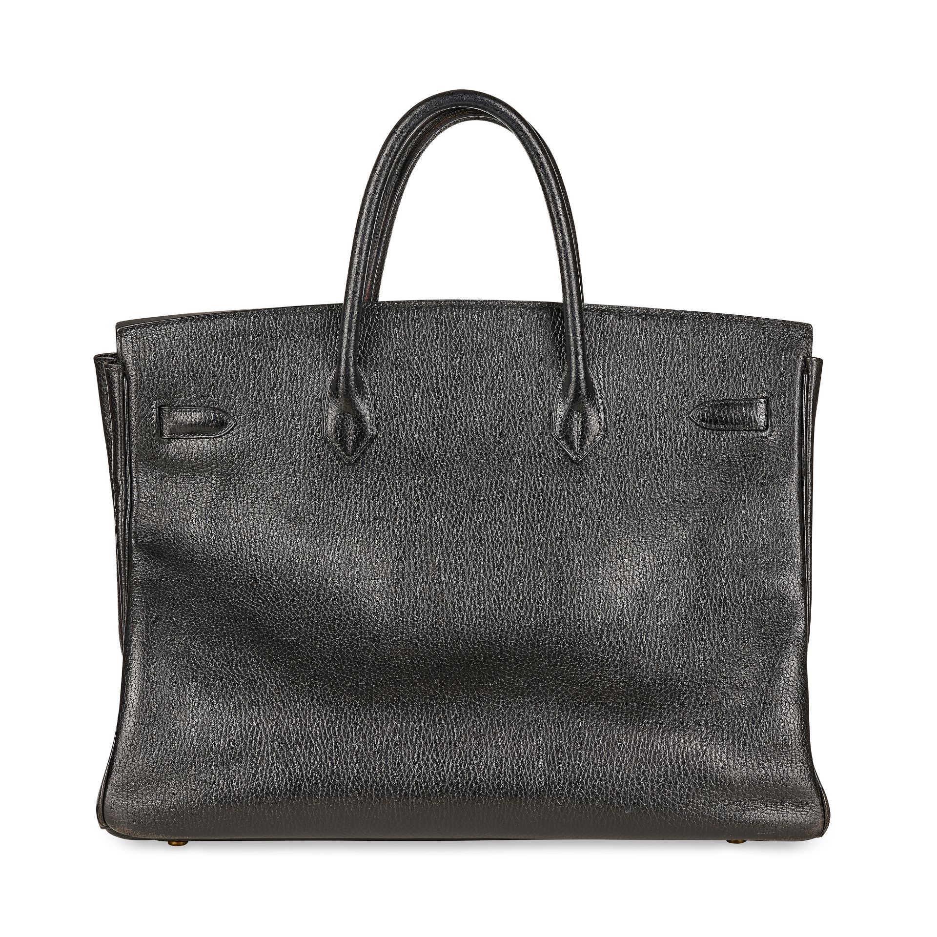 HERMES, A BLACK BIRKIN 40, circa 1985 - Image 5 of 7