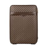 LOUIS VUITTON, A PEGASE DAMIER EBENE SUITCASE