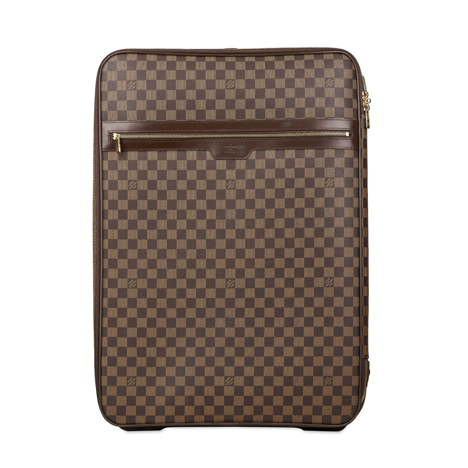 LOUIS VUITTON, A PEGASE DAMIER EBENE SUITCASE