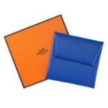 HERMES, A BLEU ELECTRIQUE BASTIA COIN PURSE