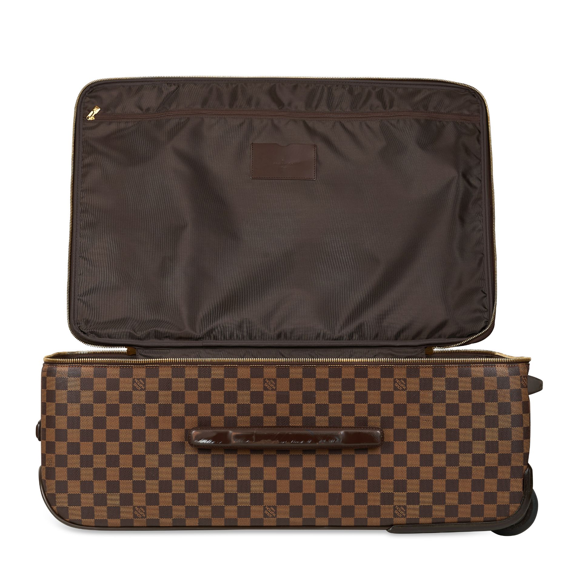 LOUIS VUITTON, A PEGASE DAMIER EBENE SUITCASE - Bild 5 aus 7