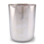 A VICTORIAN SILVER BEAKER