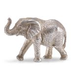 PATRICK MAVROS: A STERLING SILVER ELEPHANT