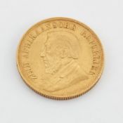 SOUTH AFRICA, GOLD 1 POND, 1898