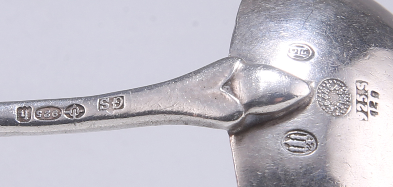 A DANISH STERLING SILVER LADLE - Image 2 of 3