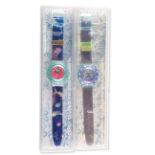 TWO SWATCH WATCHES