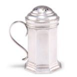 A GEORGE I SILVER KITCHEN PEPPER