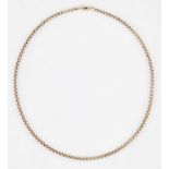 A BOX CHAIN NECKLACE