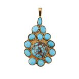 A TURQUOISE PENDANT