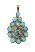 A TURQUOISE PENDANT