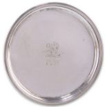 A GEORGE III IRISH SILVER DISH