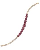 A GARNET BRACELET