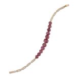 A GARNET BRACELET